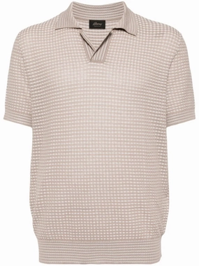 Knitted Polo Shirt discount mens shirts