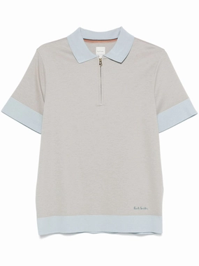Knitted Polo Shirt discount mens shirts