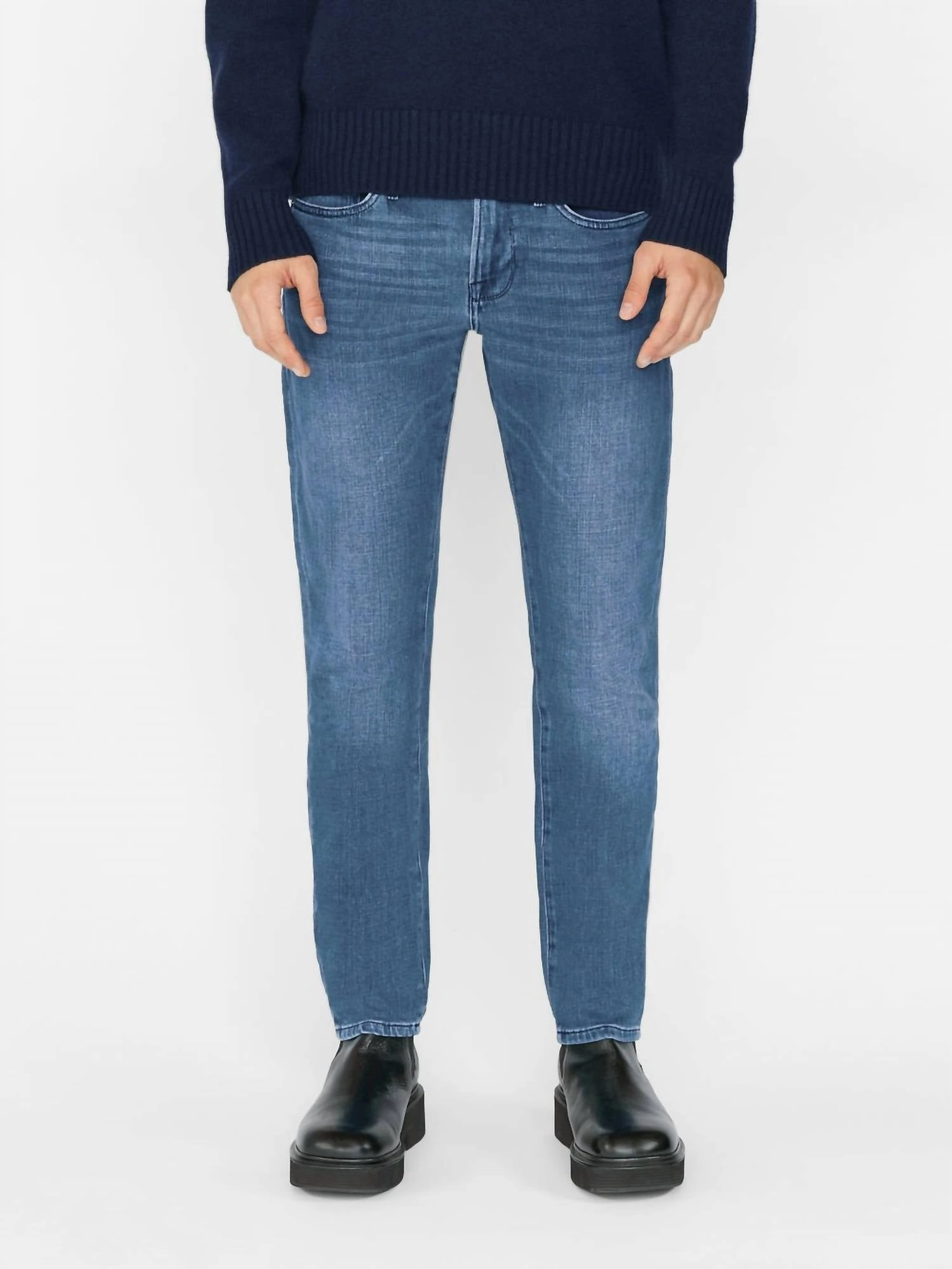 L'homme Slim Twill Jean In Bradbury