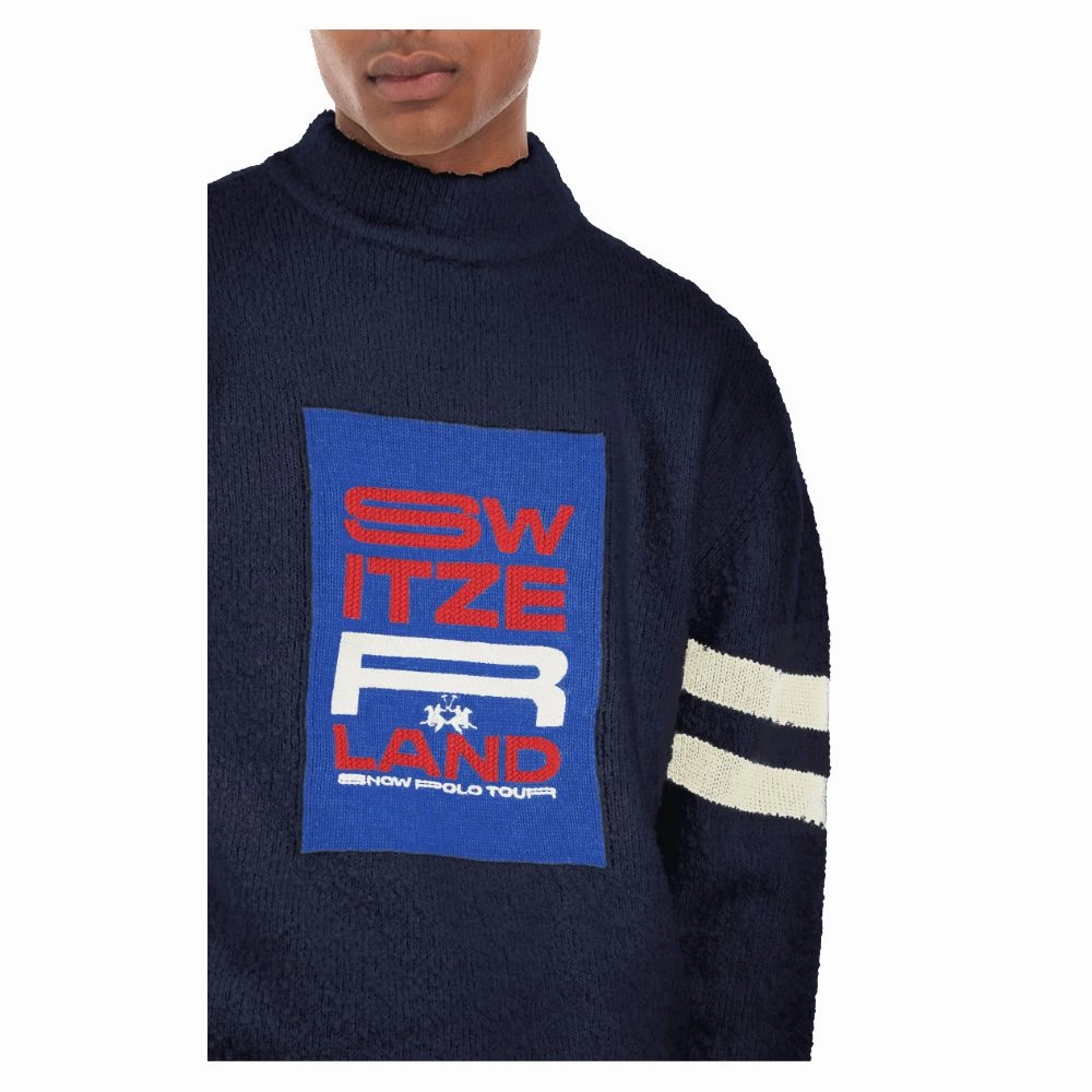 La Martina Polyamide Men's Sweater