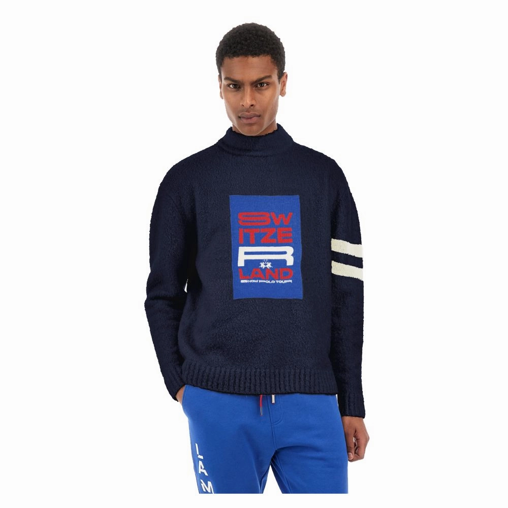 La Martina Polyamide Men's Sweater