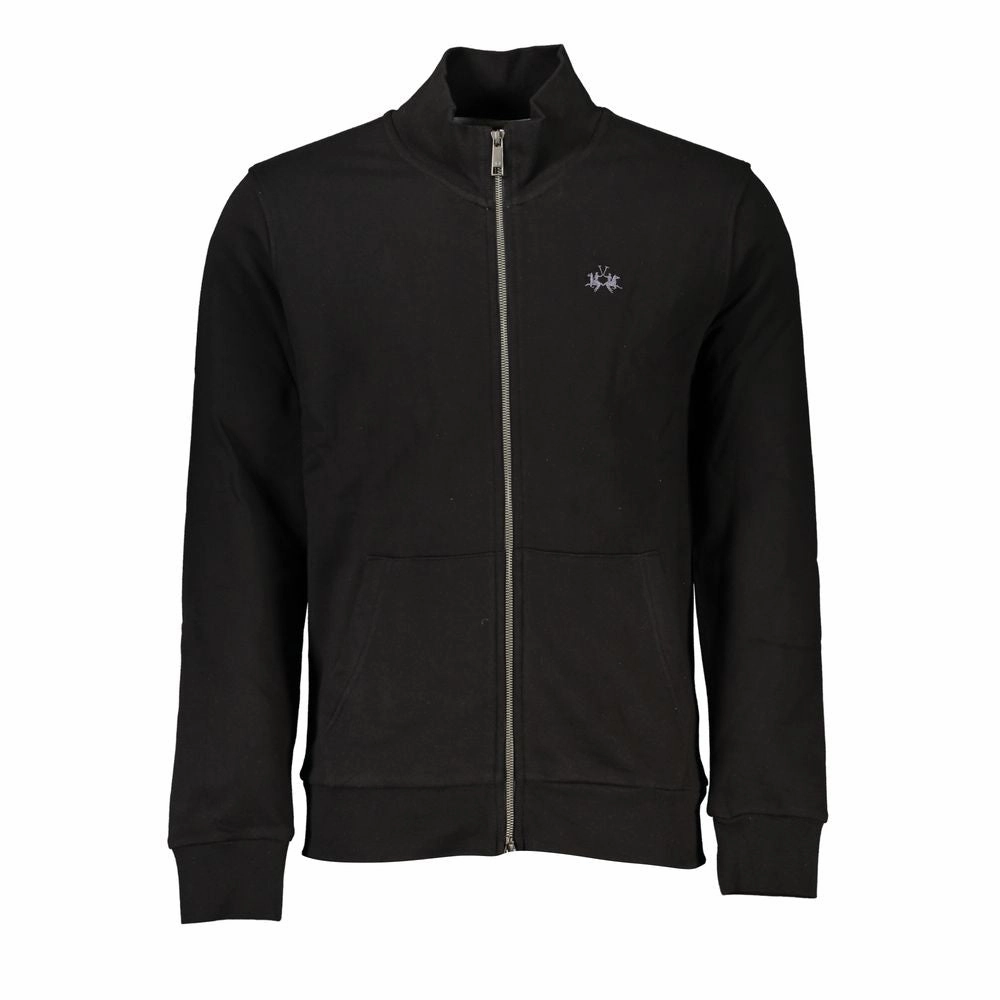La Martina Sleek Cotton Zip Men's Sweater winter sweaters outlet