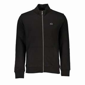 La Martina Sleek Cotton Zip Men's Sweater winter sweaters outlet