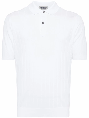 Leeshaw Cotton Polo Shirt discount mens shirts