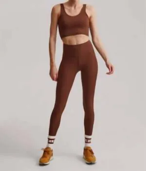 Let's Go Pockets 25 Leggings In Chestnut Activewear Womens - yoga pants clearance