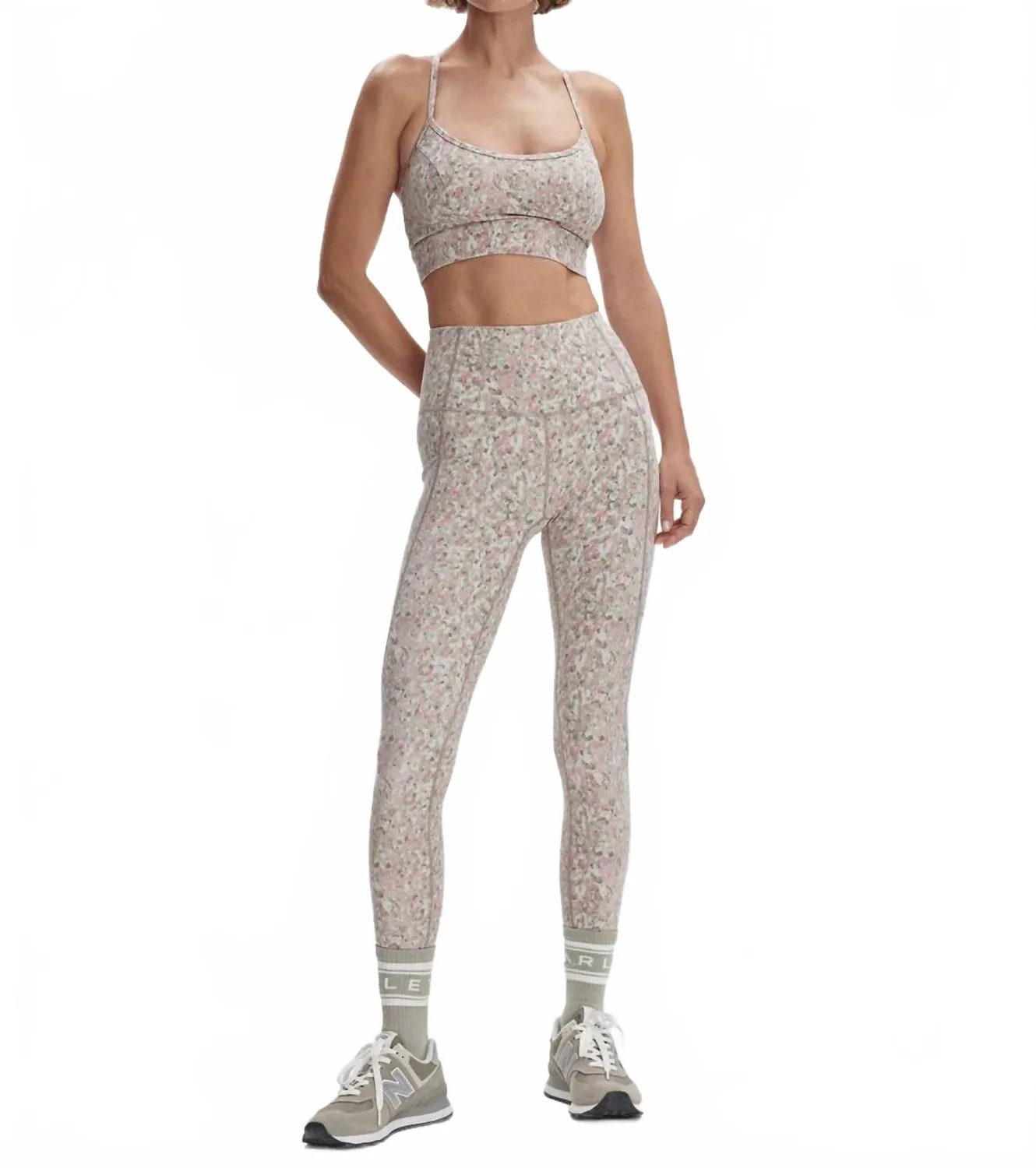 Let's Move Irena Bra In Rose Watercolour Floral