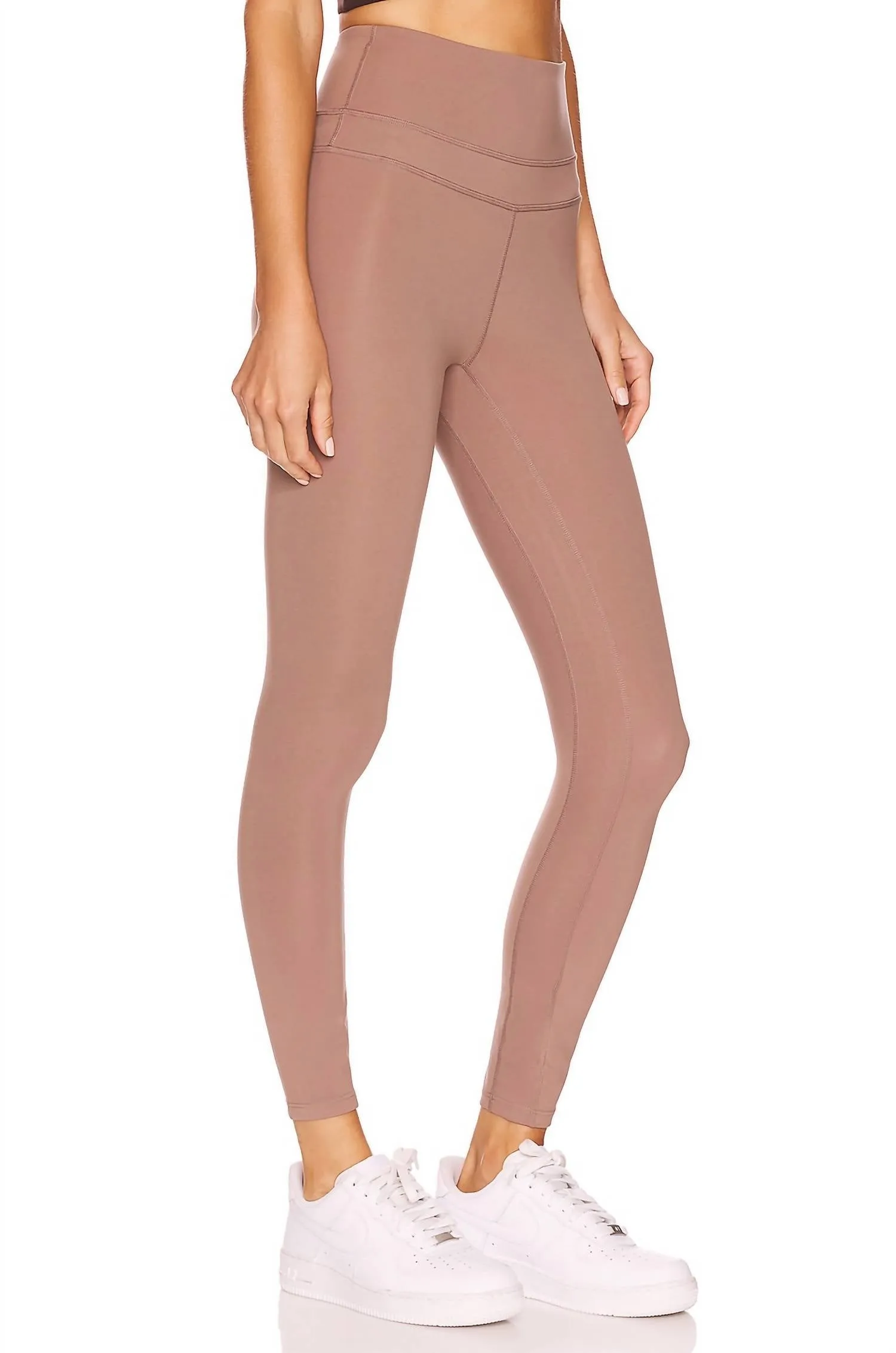 Let's Move Super High Legging In Deep Taupe