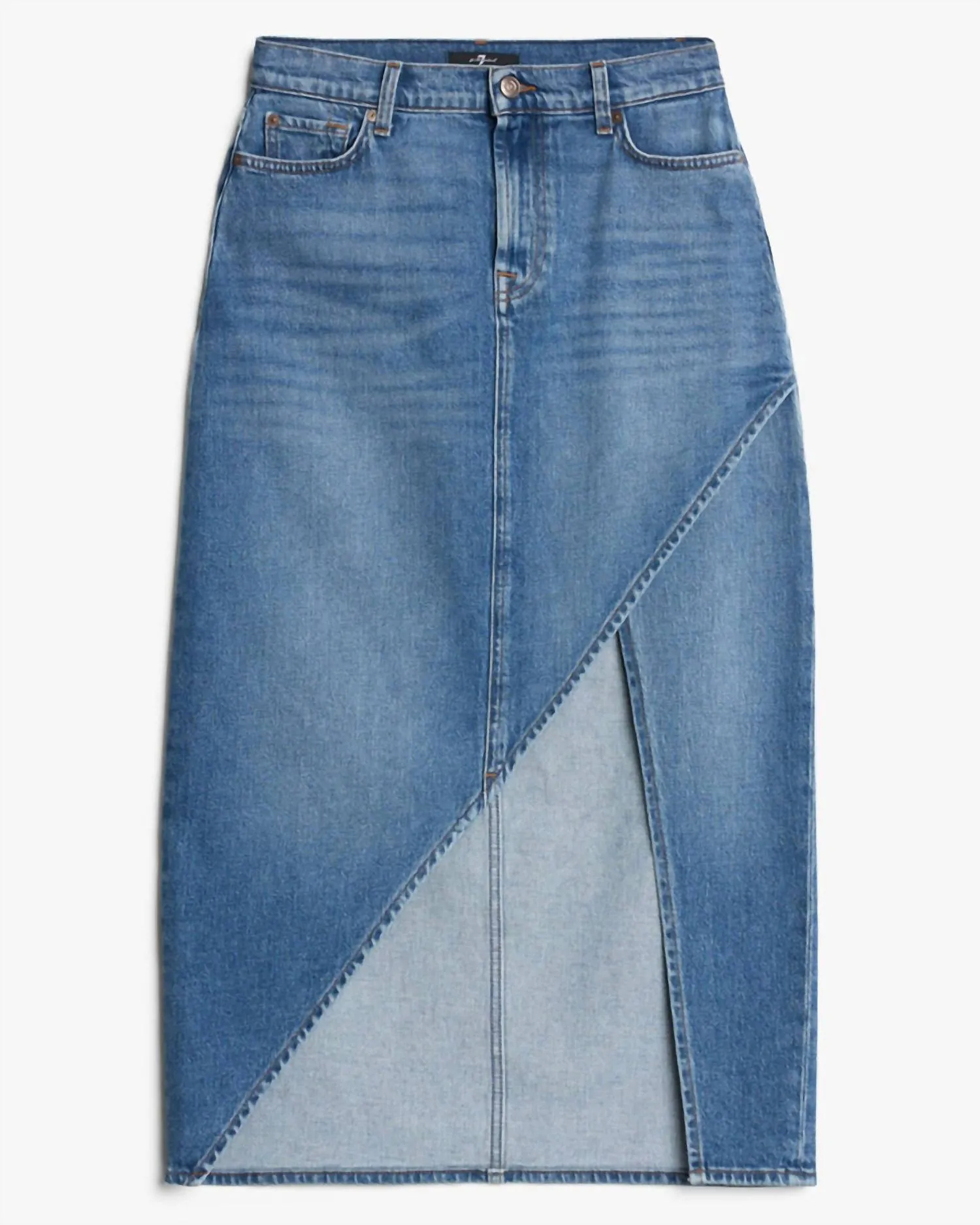 Libby Denim Skirt In Weekend