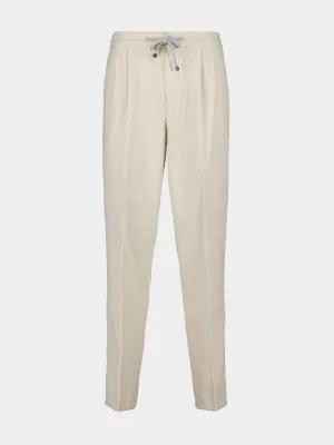 Light Beige Corduroy Trousers Bottoms Mens - cheap mens shorts online