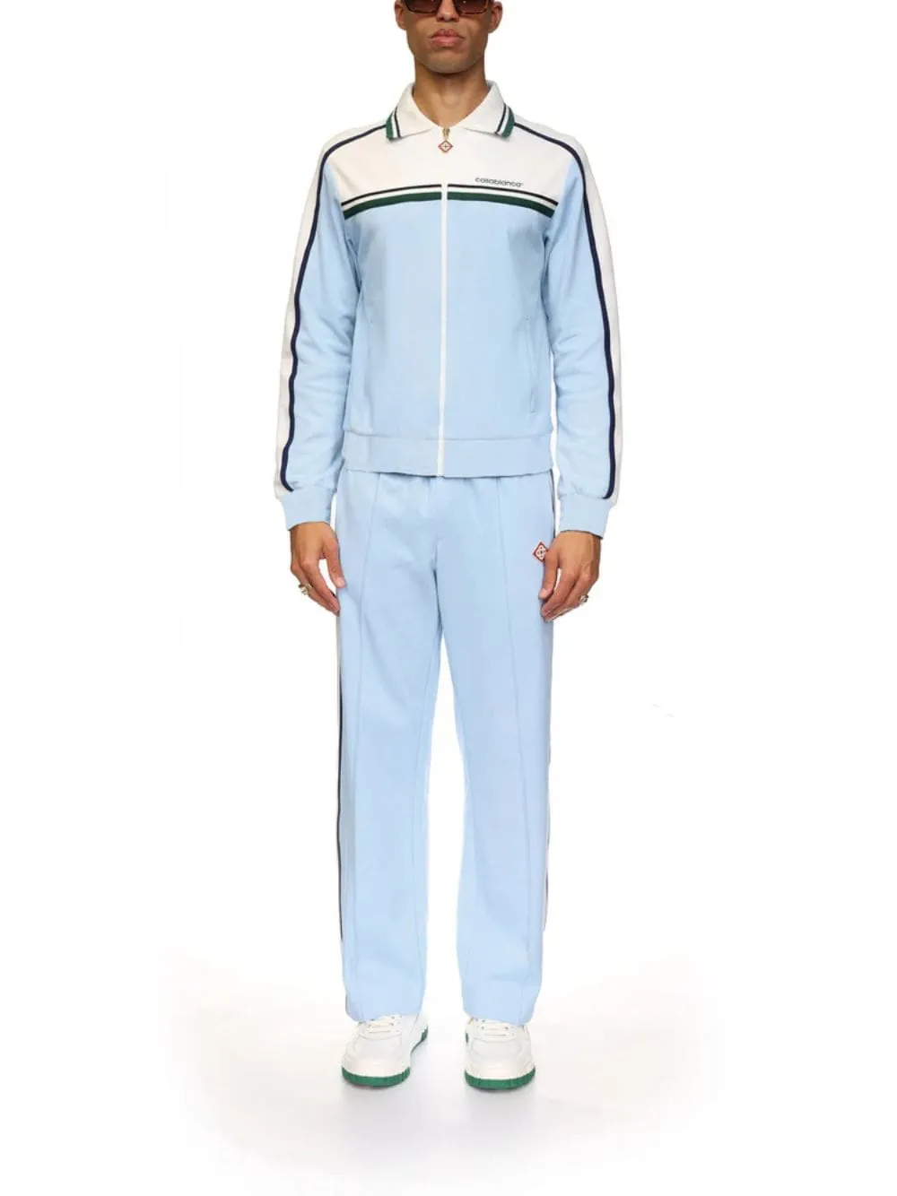 Light Blue Track Pants