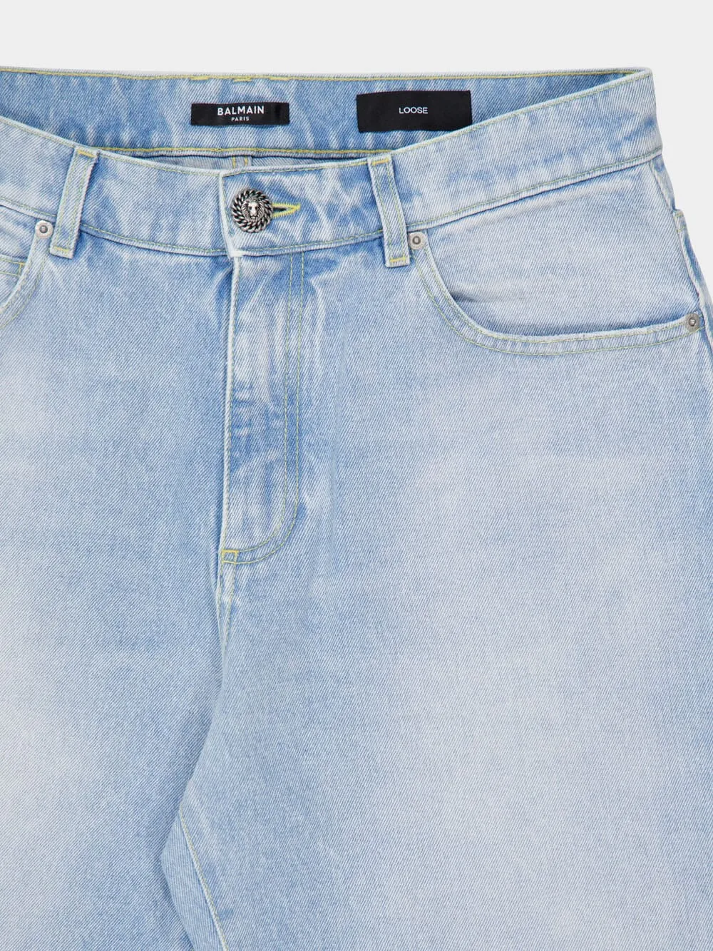 Light Blue Washed Denim Jeans