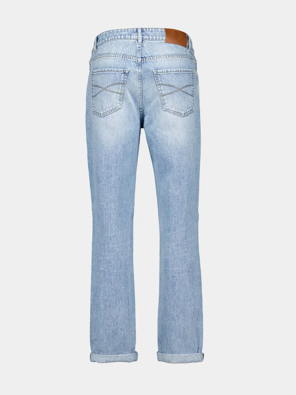 Light Wash Denim Pants