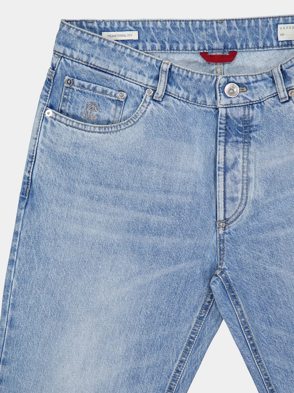 Light Wash Denim Pants