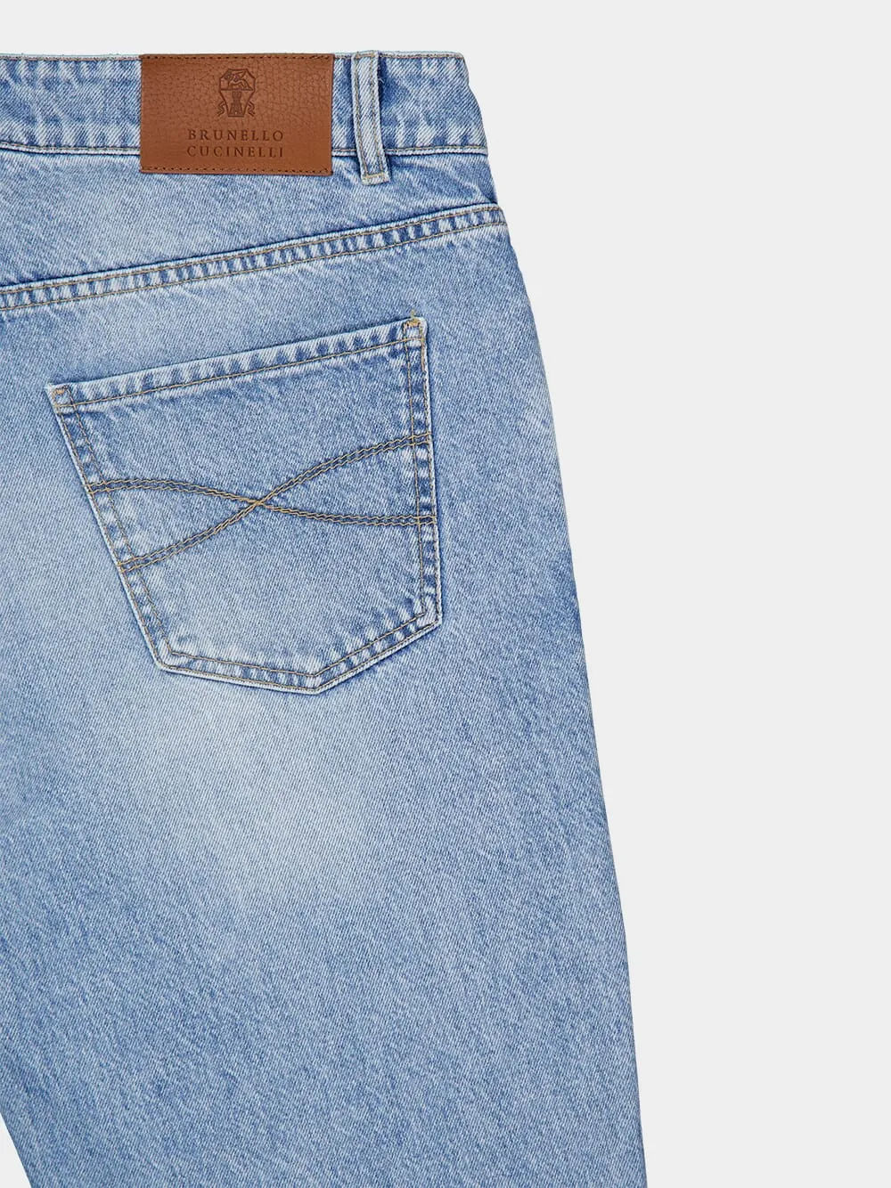 Light Wash Denim Pants