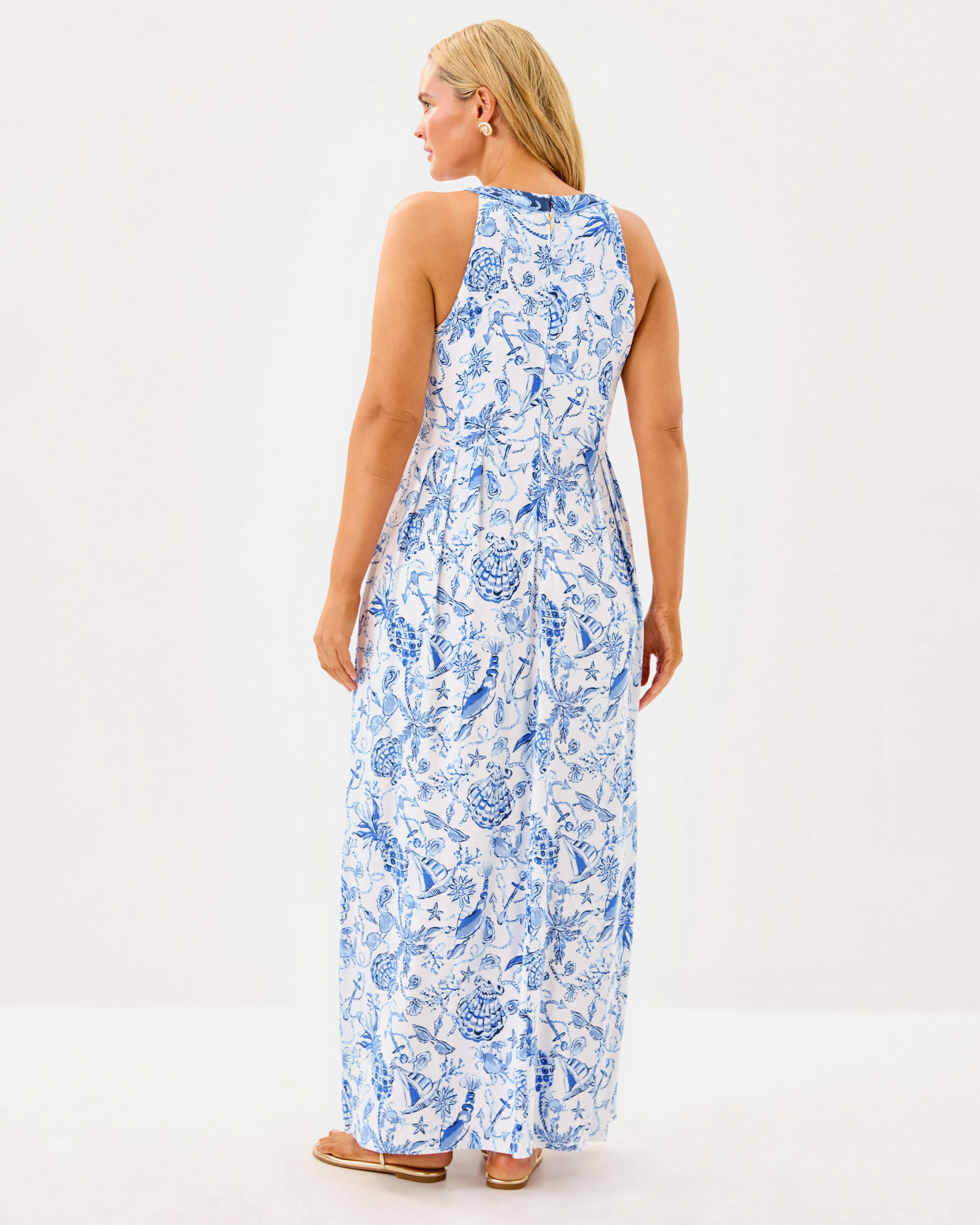 Lilly Pulitzer Carmilla Maxi Dress - Resort White - Barefoot Beachcomber