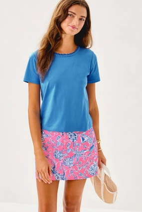 Lilly Pulitzer Colette Mini Skort - Rousseau Pink Barefoot Beachcomber summer dresses best deals