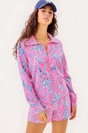 Lilly Pulitzer Eleni Pullover - Rousseau Pink - Barefoot Beachcombers summer dresses best deals