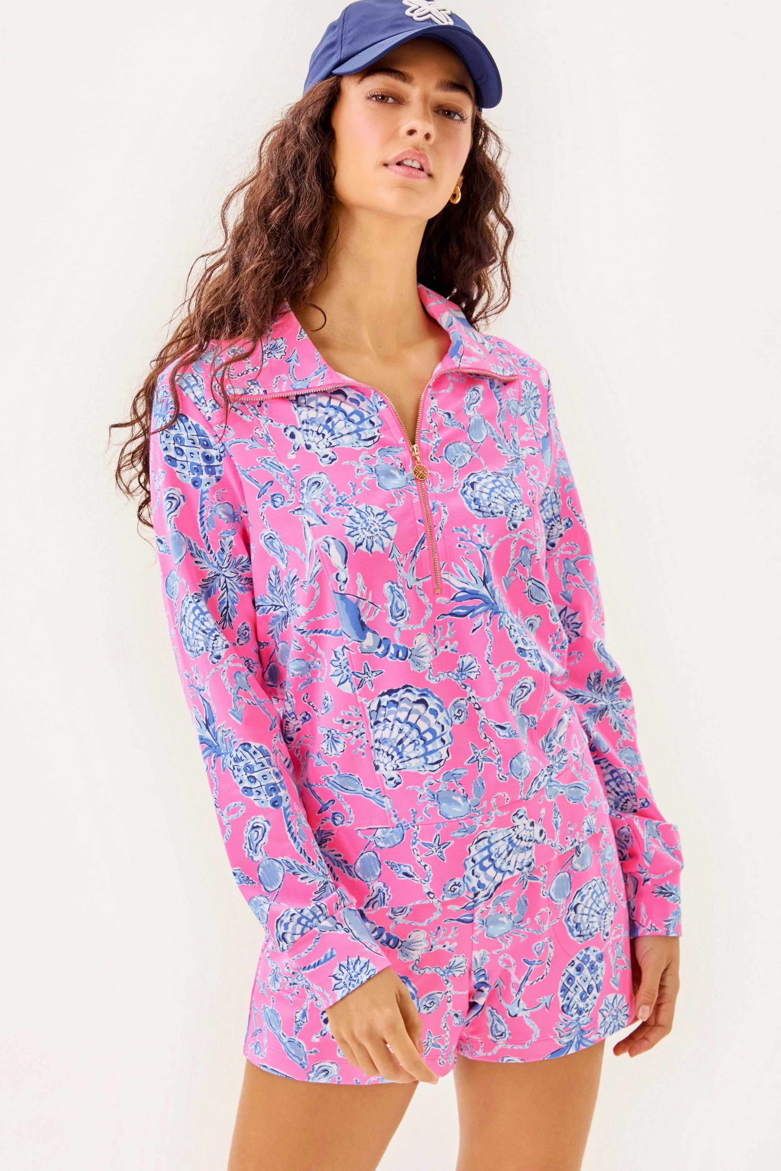 Lilly Pulitzer Eleni Pullover - Rousseau Pink - Barefoot Beachcombers summer dresses best deals