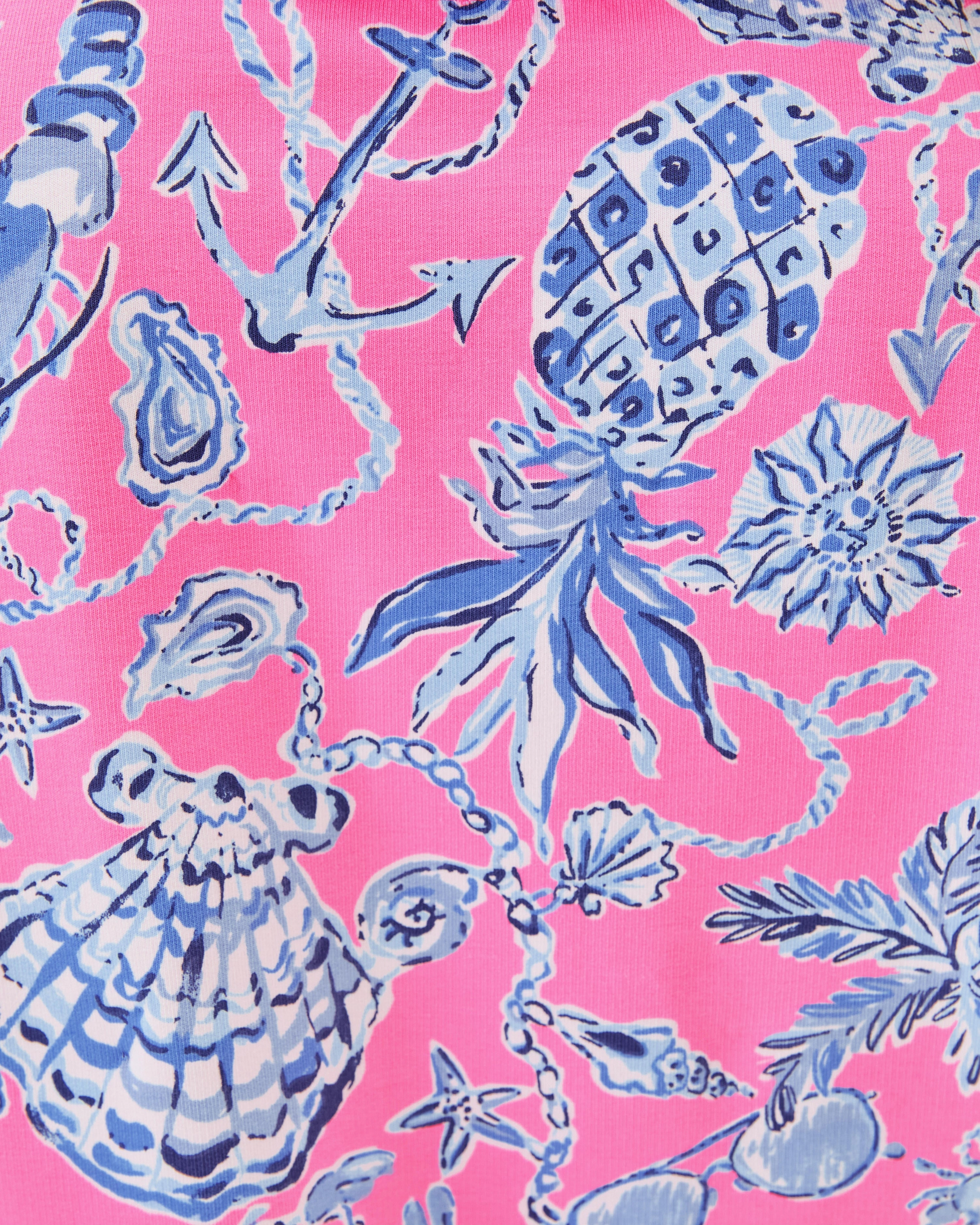 Lilly Pulitzer Eleni Pullover - Rousseau Pink - Barefoot Beachcombers