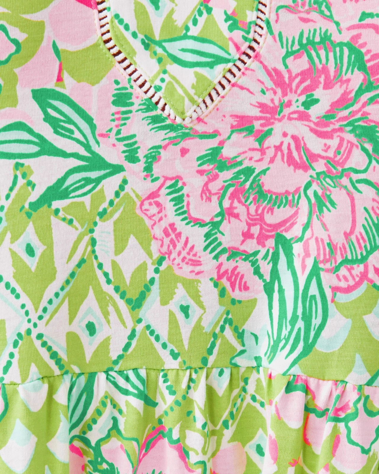 Lilly Pulitzer Sydnee Maxi Dress - Fauna Green - Lime Feeling Good