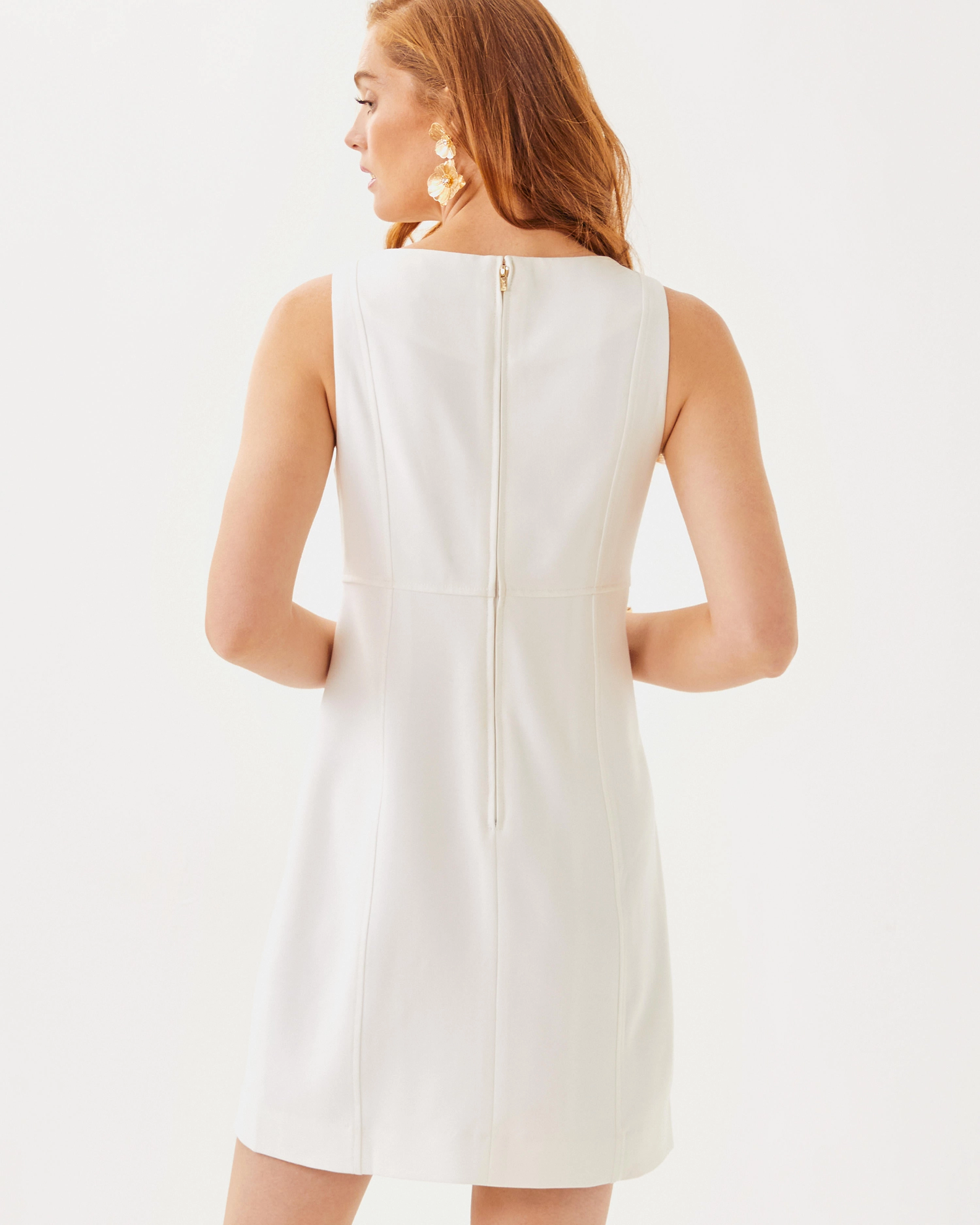 Lilly Pulitzer Trini Viscose Shift Dress - Resort White