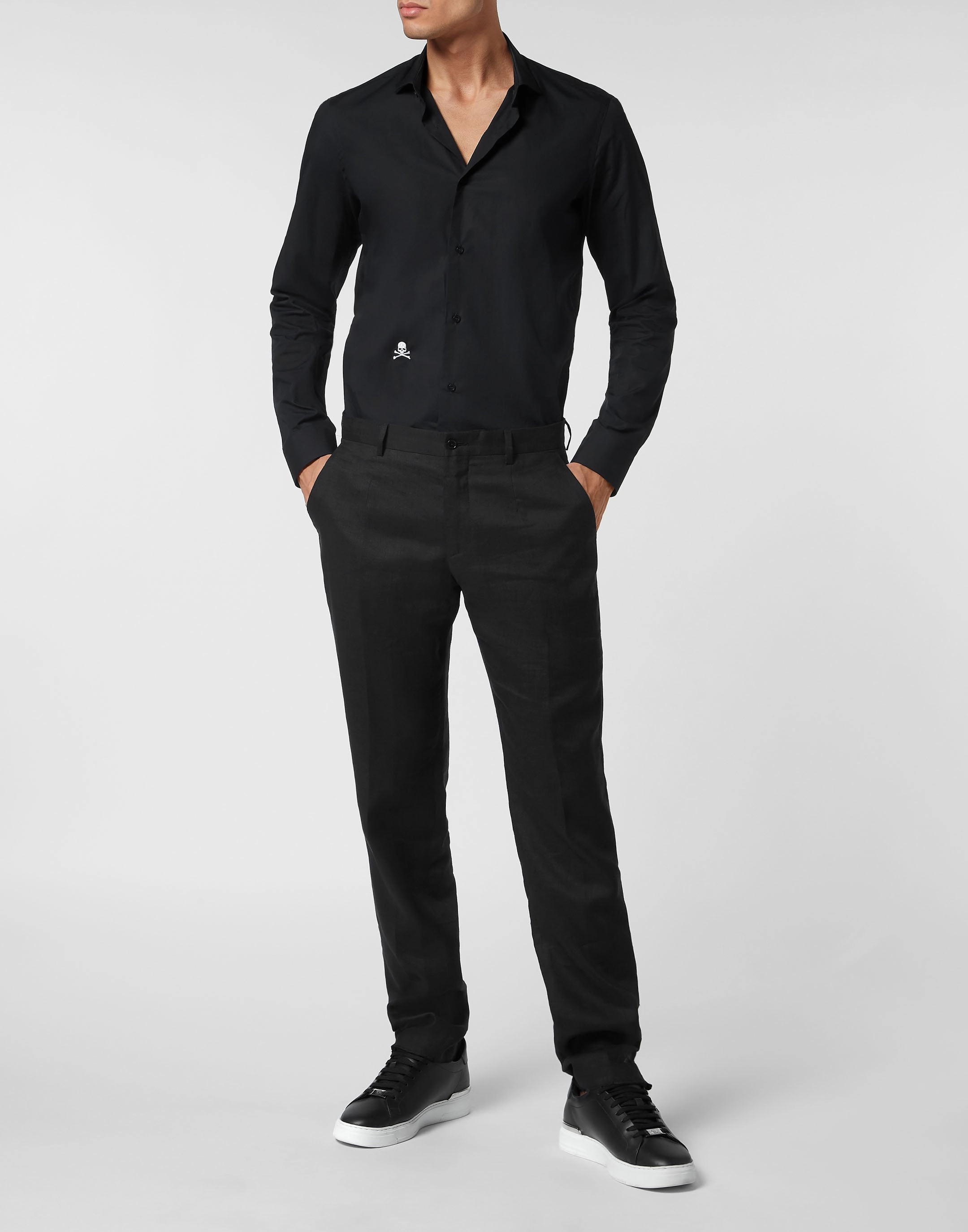 Linen Long Trousers Gigol fit