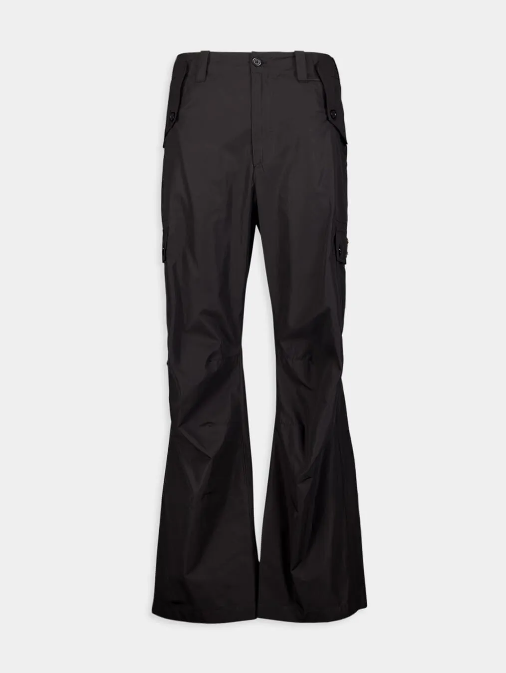 Logo Plate Cotton Cargo Pants Bottoms Mens - cheap mens shorts online