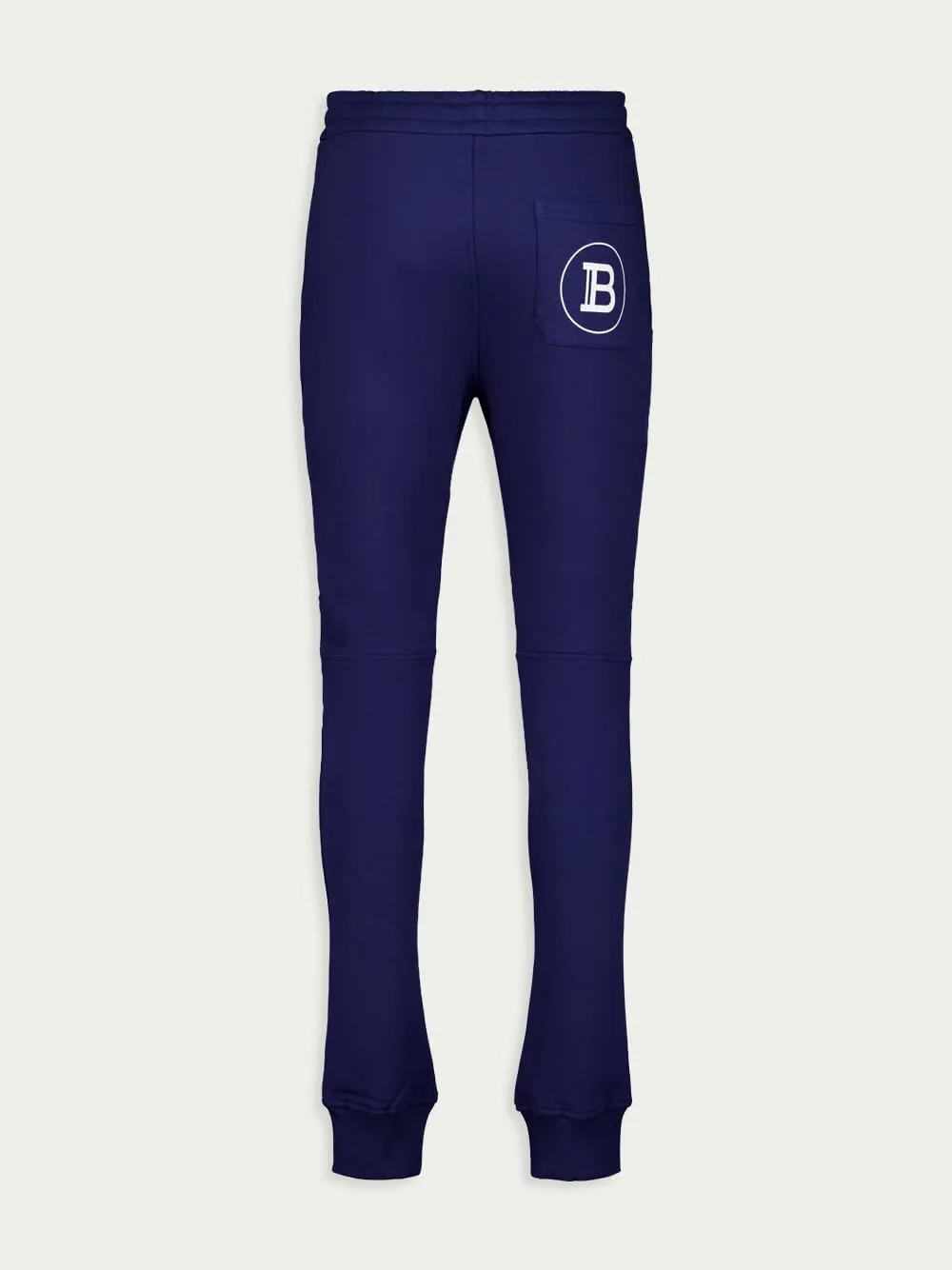 Logo-Print Ribbed Track Pants