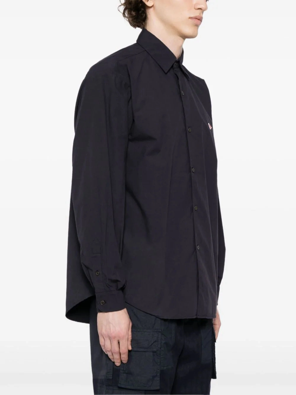 Logo-Appliqu Cotton Shirt