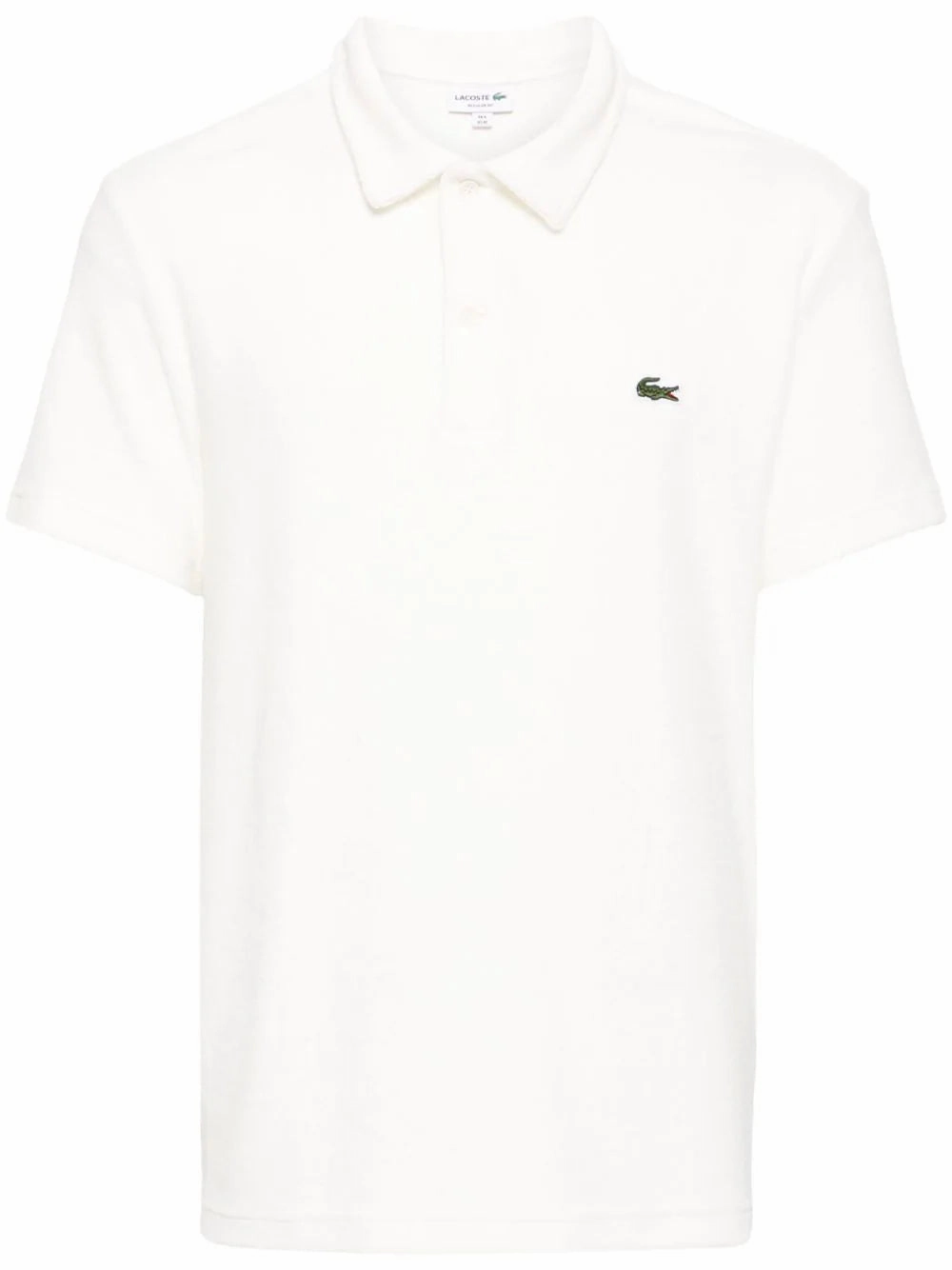 Logo-Appliqu Velvet Polo Shirt discount mens shirts