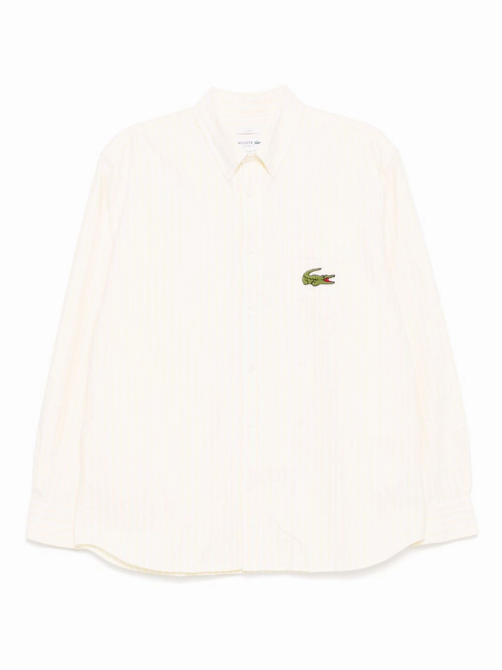 Logo-Patch Shirt mens polos clearance