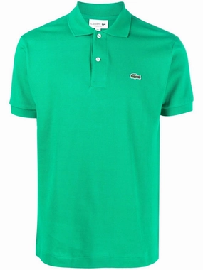 Logo-Patch Short-Sleeve Polo Shirt discount mens shirts