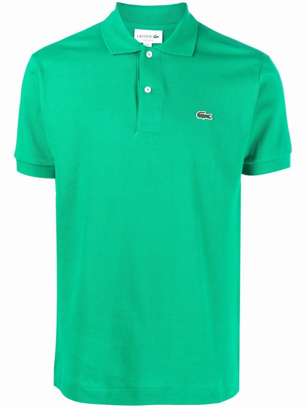 Logo-Patch Short-Sleeve Polo Shirt discount mens shirts