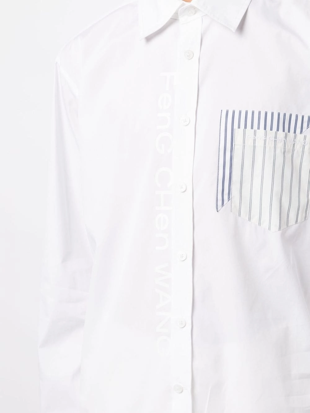Logo-Print Cotton-Blend Shirt