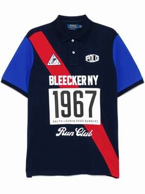 Logo-Print Polo Shirt discount mens shirts