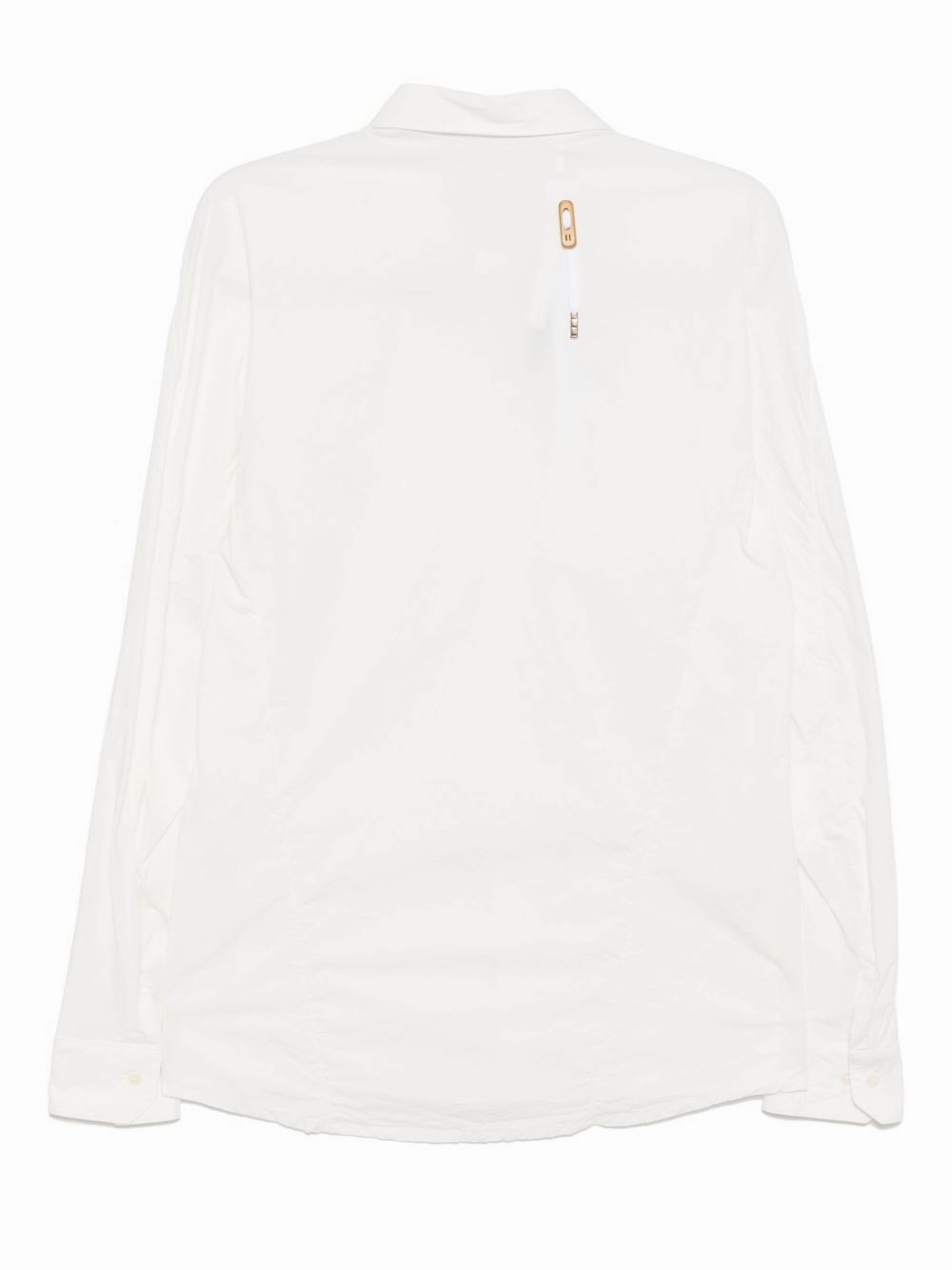 Logo Tag Cotton Shirt
