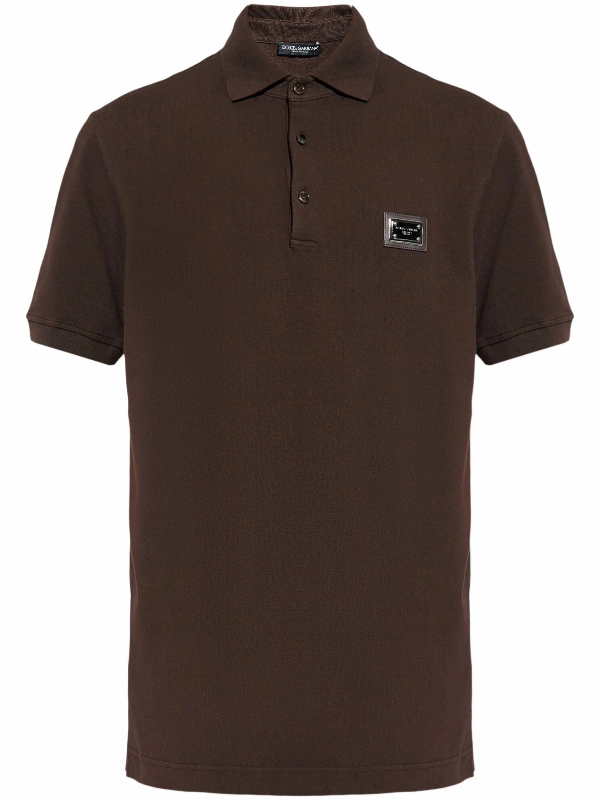 Logo-Tag Polo Shirt discount mens shirts