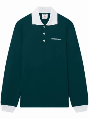 Long-Sleeve Polo Shirt discount mens shirts