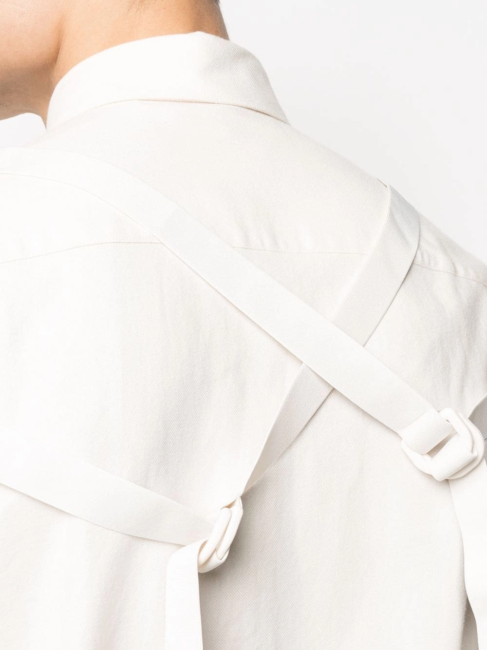 Long-Sleeved Strappy Shirt
