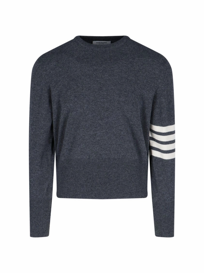Loopback 4-Bar" Sweater ?C Dark Grey designer sweaters outlet