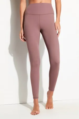 Lotus 7/8 Legging In Rose Taupe Activewear Womens - yoga pants clearance