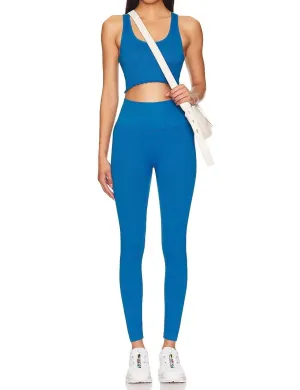 Love Sculpt 7/8 Legging In Lagoon Activewear Womens - fitness leggings online