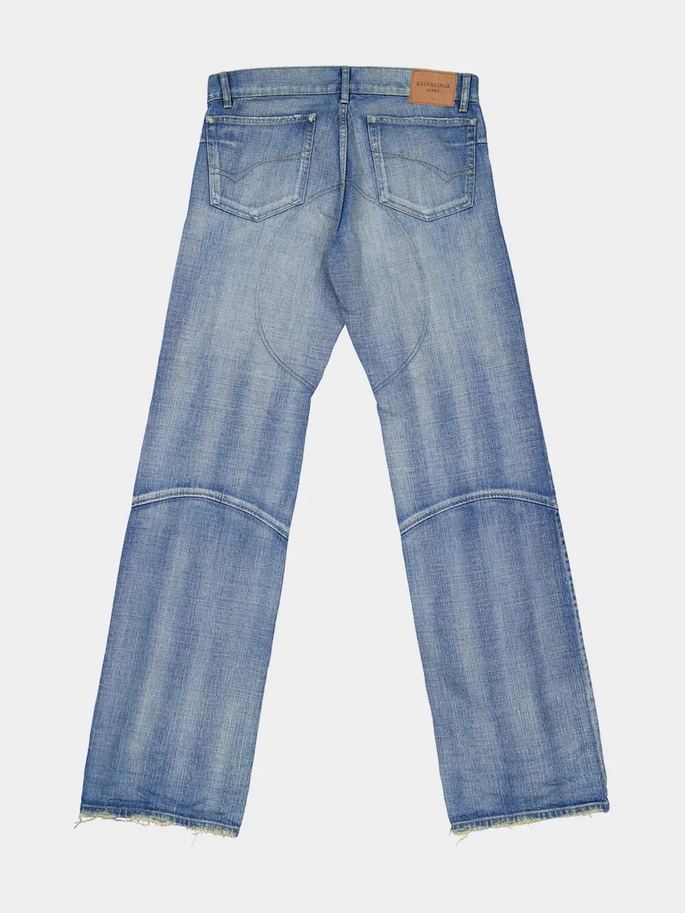 Low-Waist Wide-Leg Jeans 90's Finish