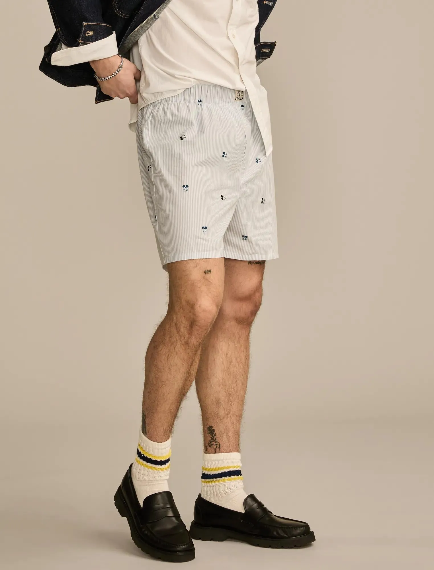 Lucky Brand Men's Mickey & Friends Printed Short