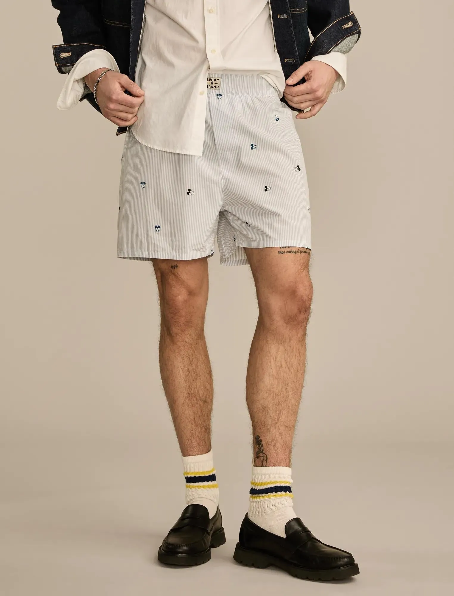 Lucky Brand Men's Mickey & Friends Printed Short