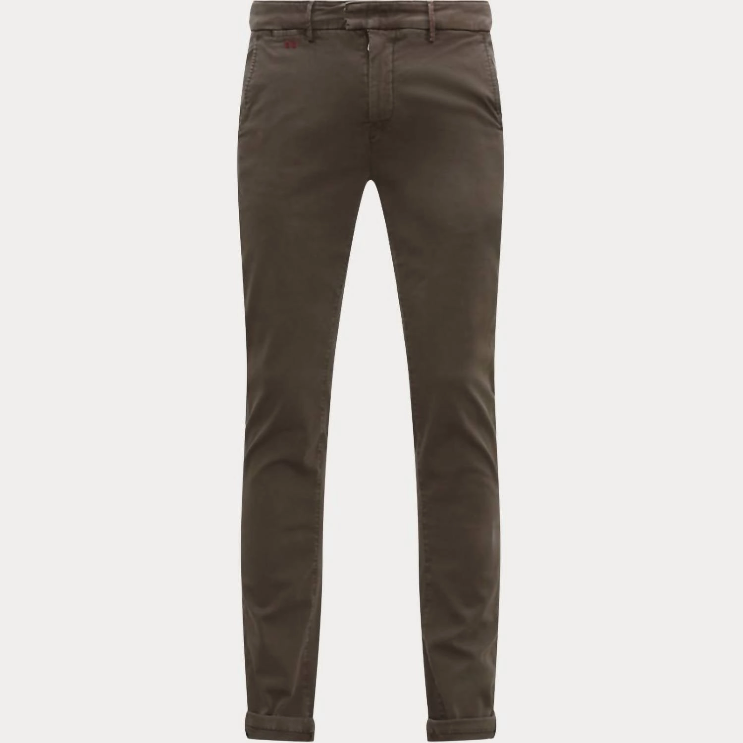 Luis Slim Pant In Brun