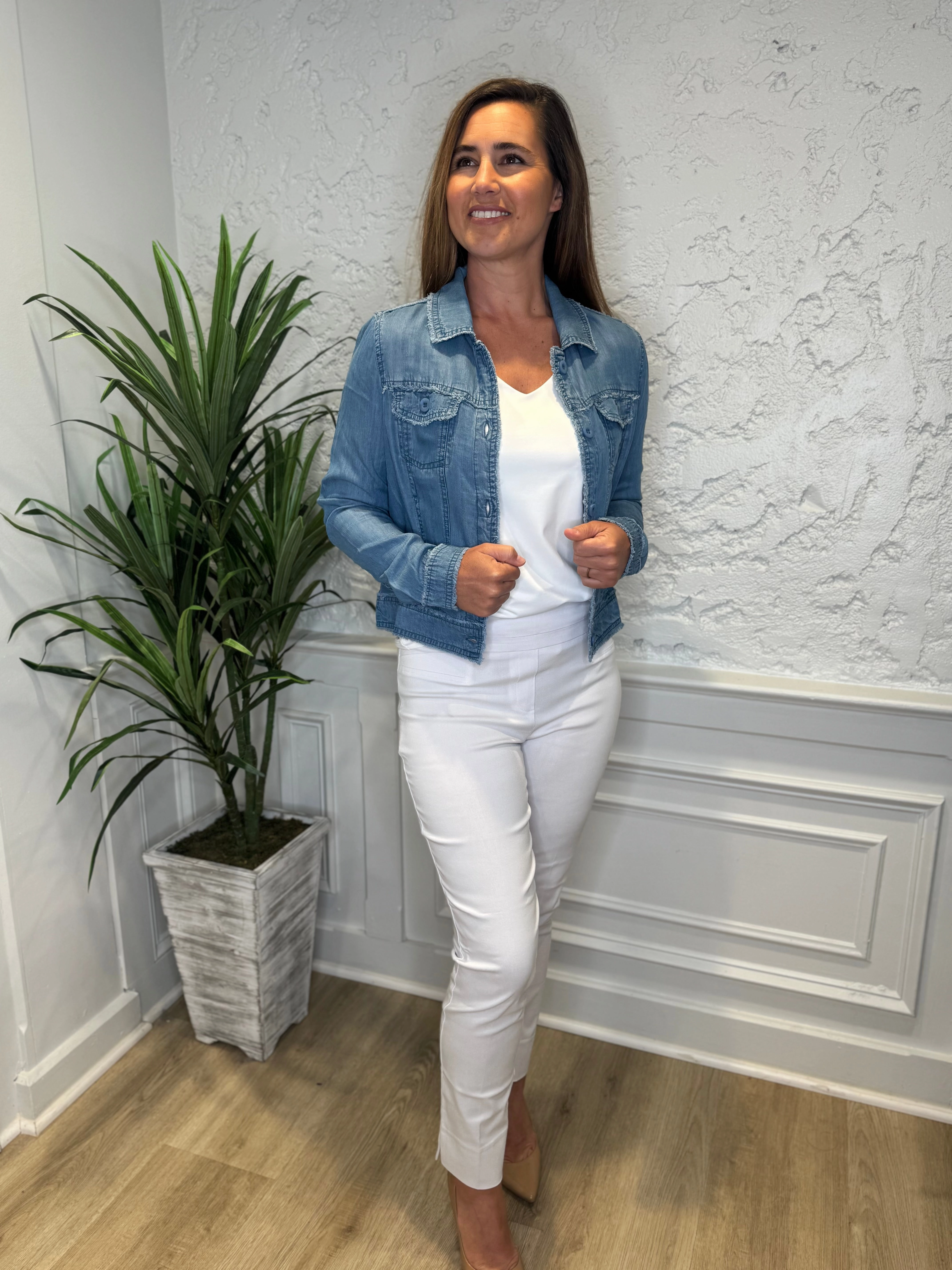 Lulu B Denim Travel Jacket - Blue Jean