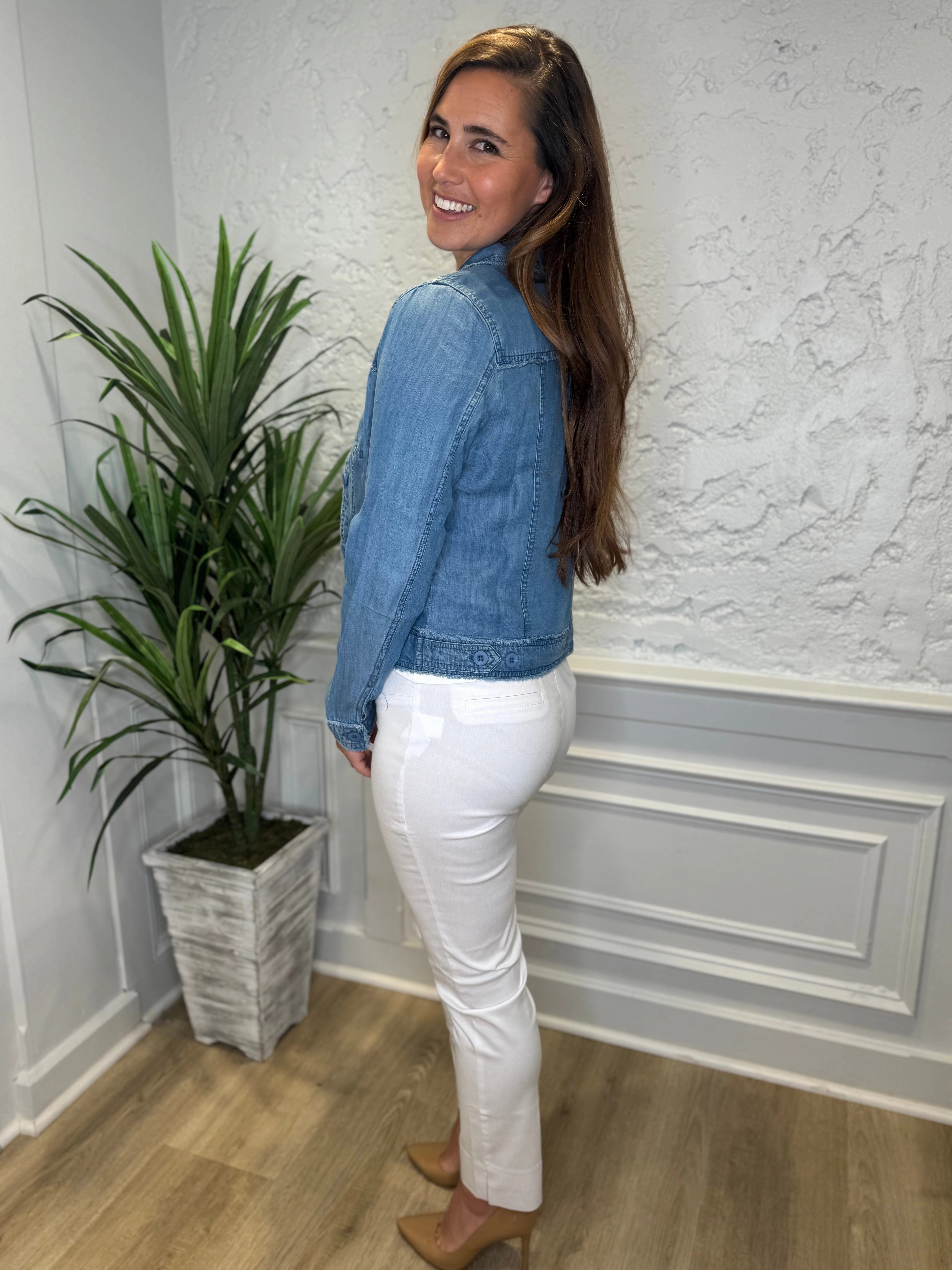 Lulu B Denim Travel Jacket - Blue Jean