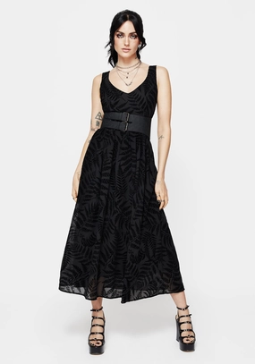 Lunafern Fern Print Cami Midaxi Dress Dresses Womens - summer dresses discount