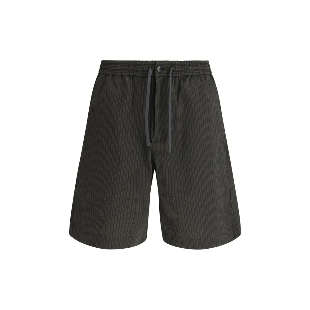Maison Kitsun Striped Men's Shorts